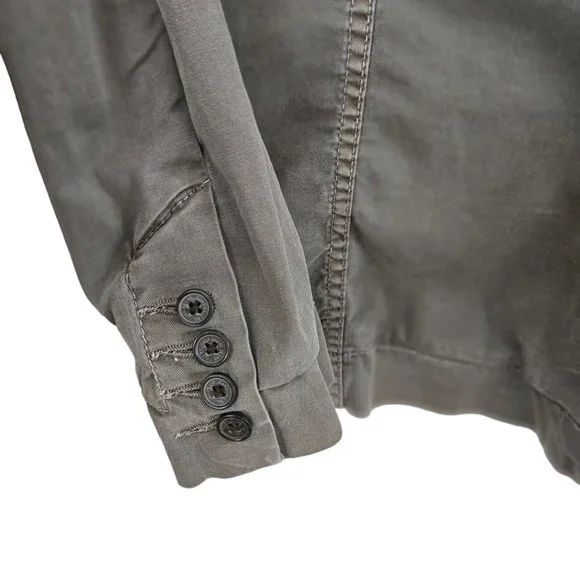 Vintage True Religion Khaki Army Green Utility Casual Jacket WAXM13G17 - Picture 4 of 8